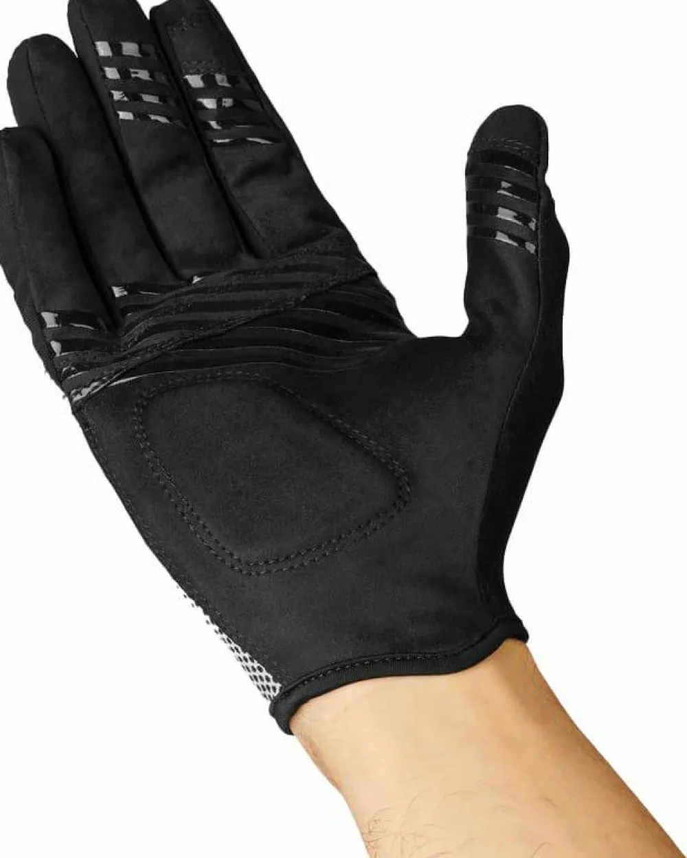 Gripgrab Ride Lite Padded Full Finger Summer Gloves White Hot