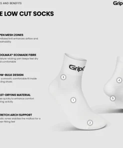 Best RIDE Low Cut Socks 3-Pack Träningskläder Dam|Damstrumpor