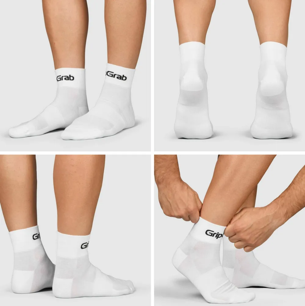 Gripgrab RIDE Low Cut Socks 3-Pack White Discount