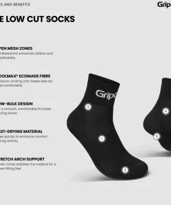 Discount RIDE Low Cut Socks Cykling|Herrstrumpor