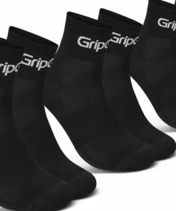 Gripgrab RIDE Low Cut Socks 3-Pack Black