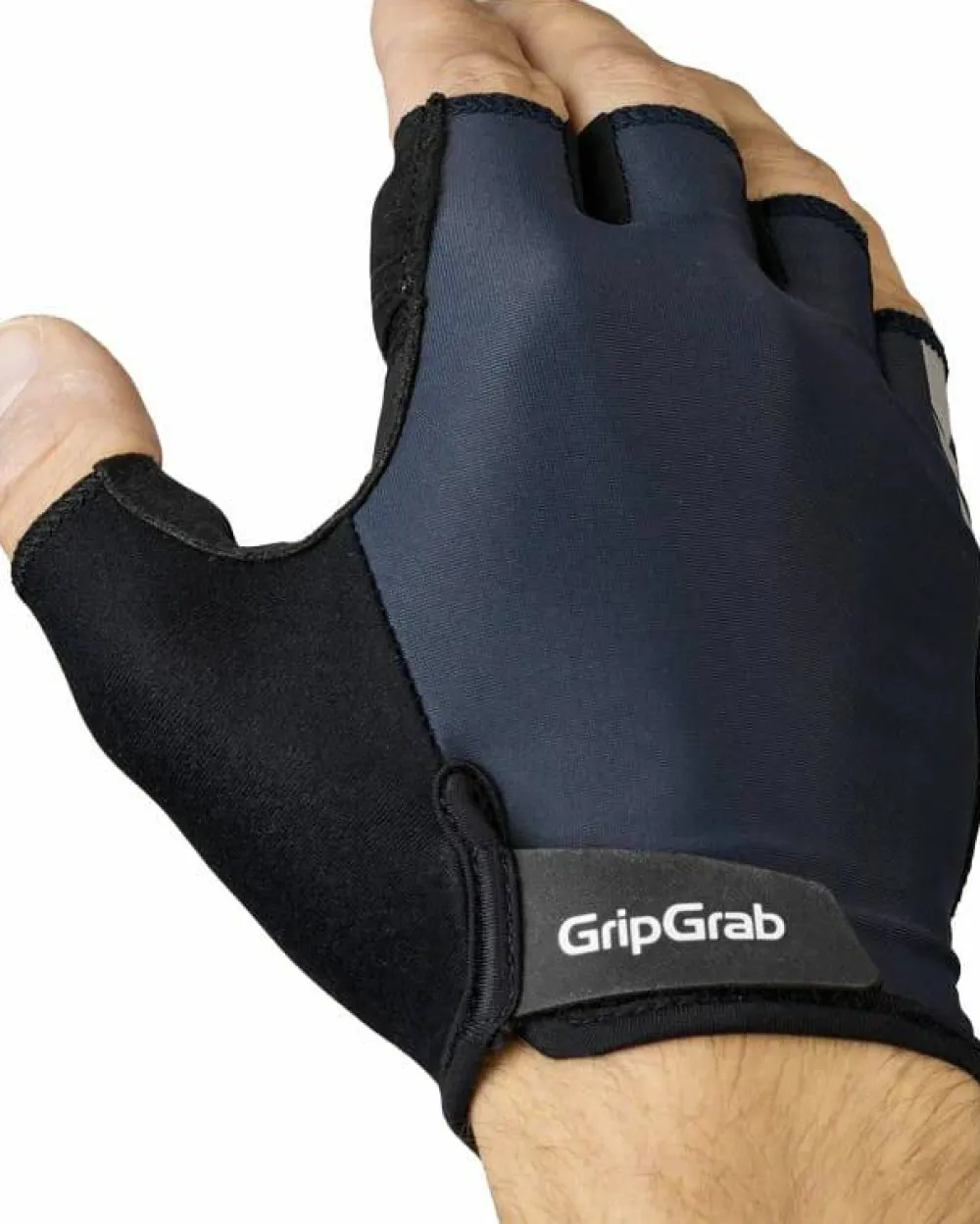 Gripgrab Ride Padded Short Finger Summer Gloves Navy Blue Hot