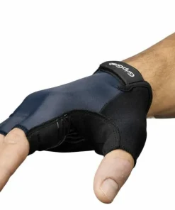 Gripgrab Ride Padded Short Finger Summer Gloves Navy Blue Hot