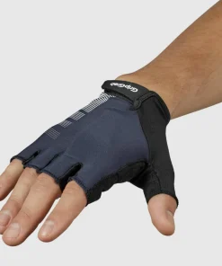 Gripgrab Ride RC Lite Padded Short Finger Summer Gloves Navy Blue Clearance