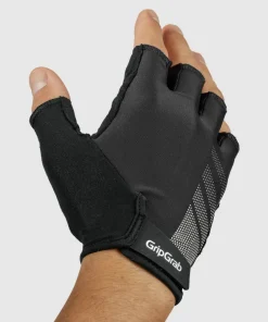 Gripgrab Ride RC Lite Padded Short Finger Summer Gloves Black Discount