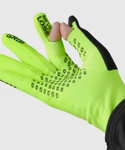 Gripgrab Running Expert Hi-Vis Touchscreen Winter Gloves Yellow Hi-Vis Fluo Yellow Online