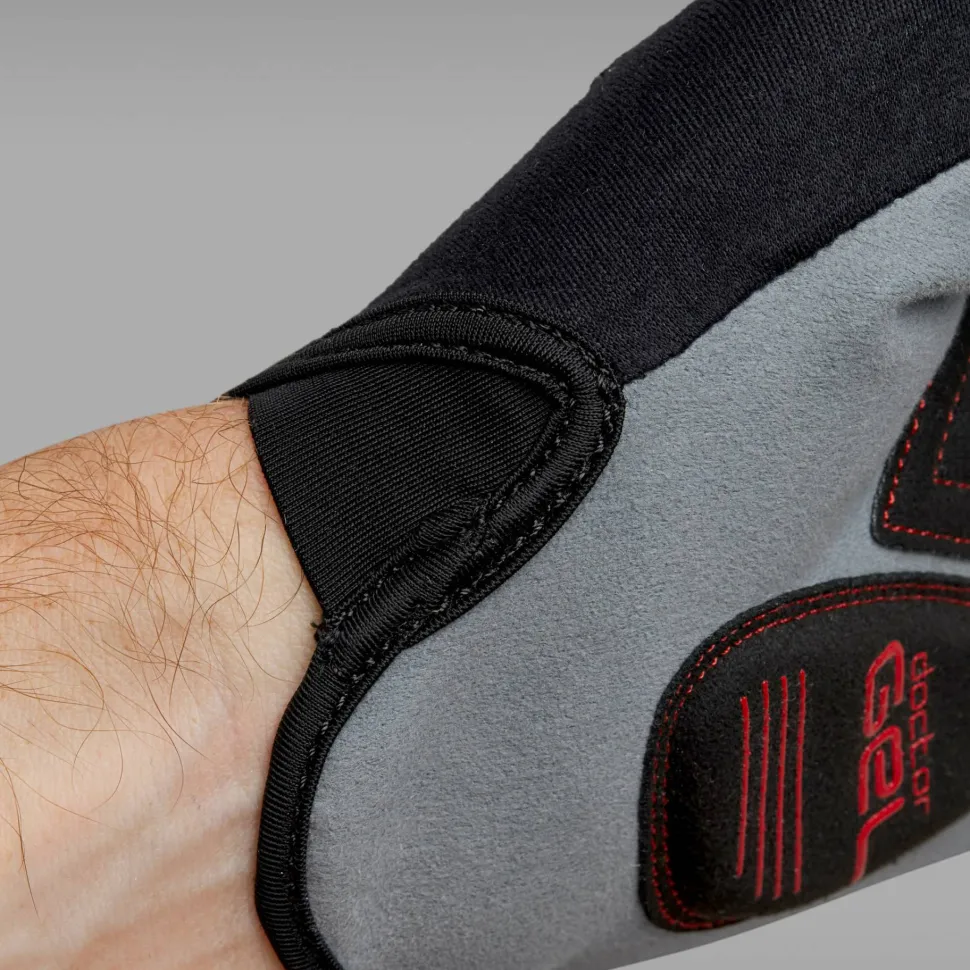 Gripgrab Shark Padded Full Finger Glove Navy