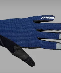 Gripgrab Shark Padded Full Finger Glove Navy