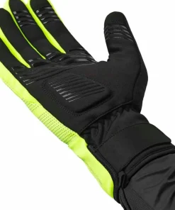 Gripgrab Unisex Ride 2 Waterproof Winter Gloves Yellow Hi-Vis Clearance