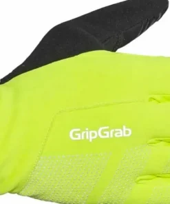 Gripgrab Unisex Ride 2 Waterproof Winter Gloves Yellow Hi-Vis Clearance