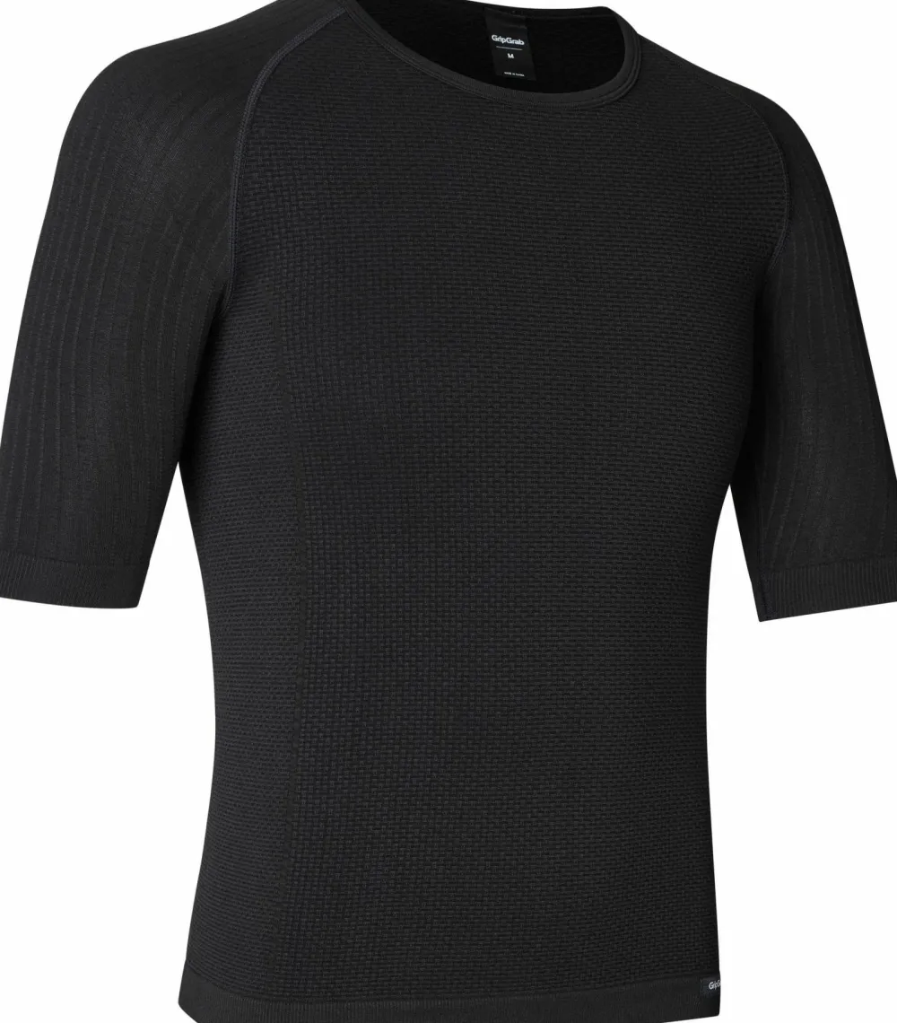 Online Unisex PACR Spring-Autumn Seamless Short Sleeve Base Layer Underställ Herr|Cykling