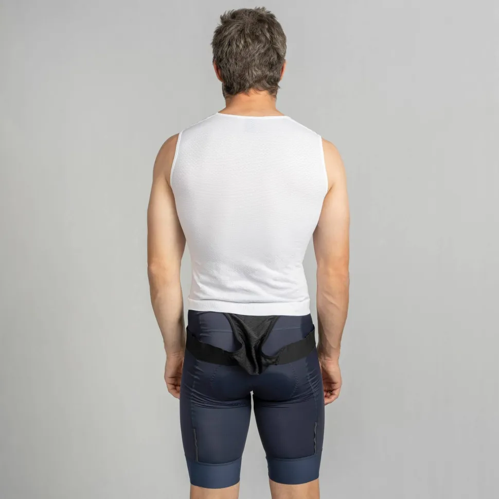 Gripgrab Unisex PACR Ultralight Seamless Sleeveless Base Layer White