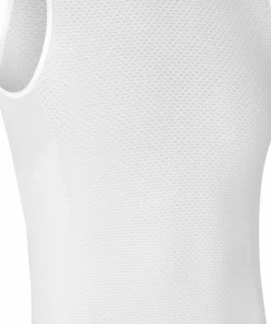 Gripgrab Unisex PACR Ultralight Seamless Sleeveless Base Layer White