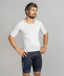 Gripgrab Unisex PACR Ultralight Seamless Short Sleeve Base Layer White