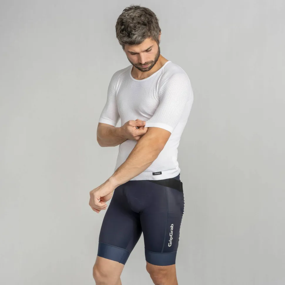 Gripgrab Unisex PACR Ultralight Seamless Short Sleeve Base Layer White
