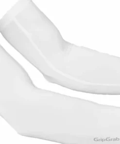 Gripgrab Upf 50+ Uv Protect Arm Sleeves White
