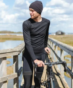 New WindBreaking Thermal Long Sleeve Base Layer Underställ Herr