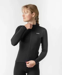 Gripgrab Women's EXPLR Merinotech Thermal Long Sleeve Jersey Black Best