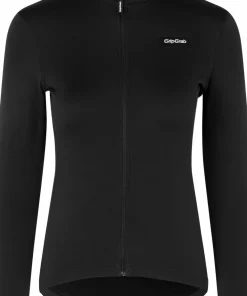 Gripgrab Women's EXPLR Merinotech Thermal Long Sleeve Jersey Black Best