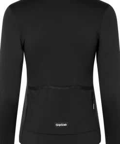 Gripgrab Women's EXPLR Merinotech Thermal Long Sleeve Jersey Black Best