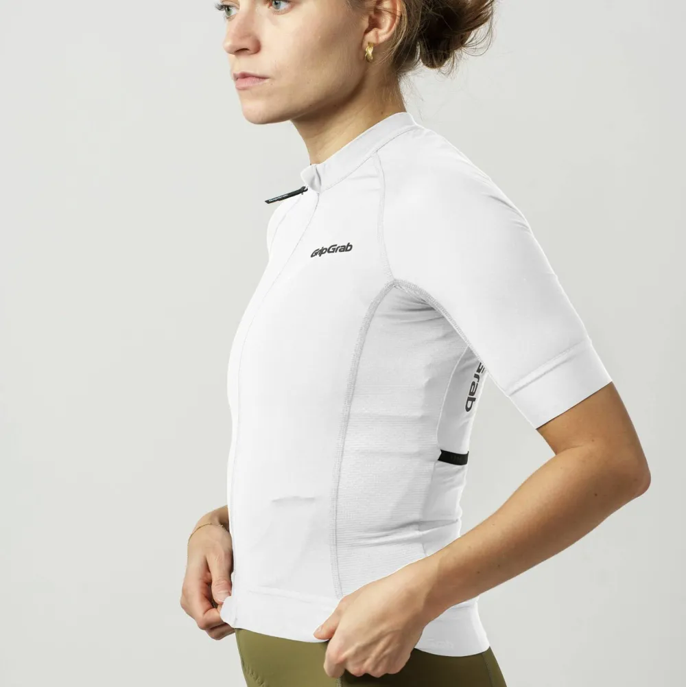 Gripgrab Women's PACR Short Sleeve Jersey White Best