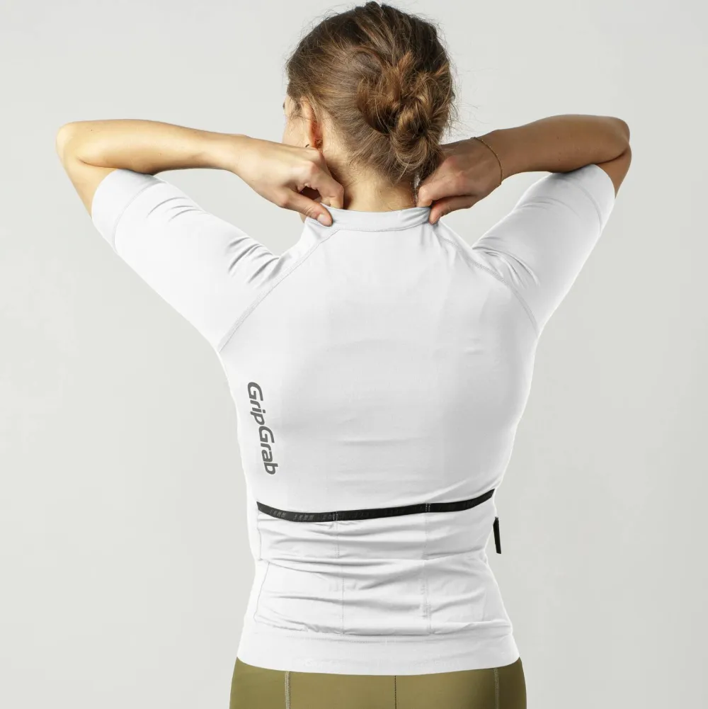 Gripgrab Women's PACR Short Sleeve Jersey White Best