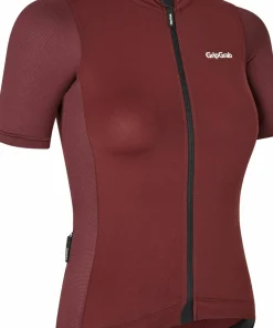 Gripgrab Women's Ride Short Sleeve Jersey Dark Red Online