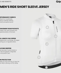 Hot Women's Ride Short Sleeve Jersey Cykling