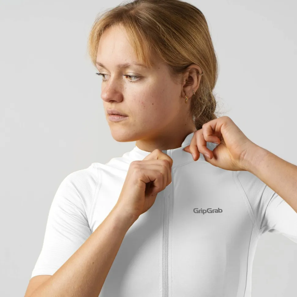 Gripgrab Women's Ride Short Sleeve Jersey White