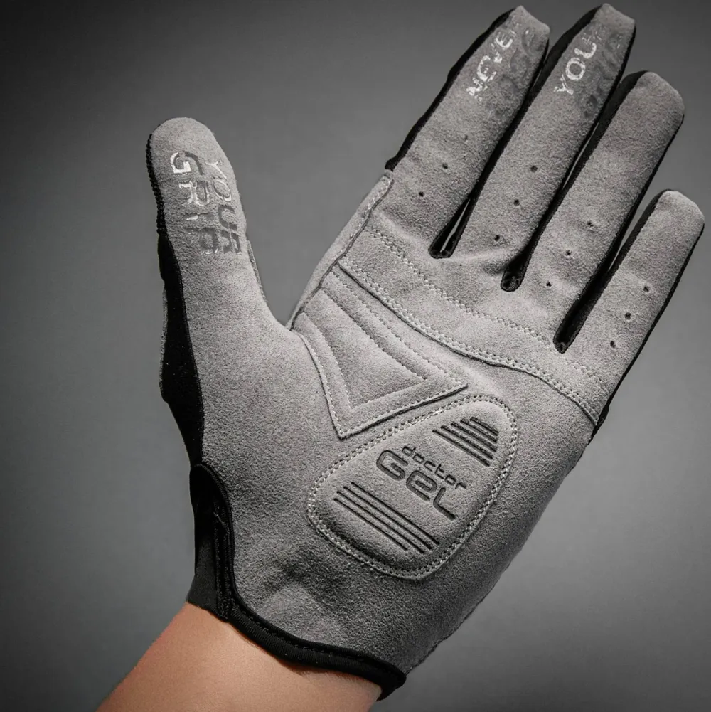 Women's Shark Padded Full Finger Glove Handskar & Vantar Dam