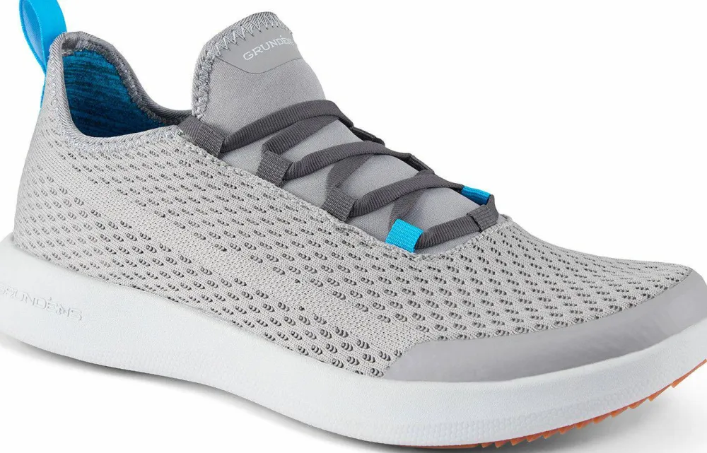 Grundéns Men's Crosscurrent Boat Shoe Grey
