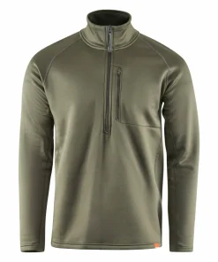 Clearance Men's Grundies Thermal 1/2 Zip Fiske