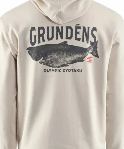 Grundéns Men's Gyotaku Hoodie Bone Heather Chinook Clearance