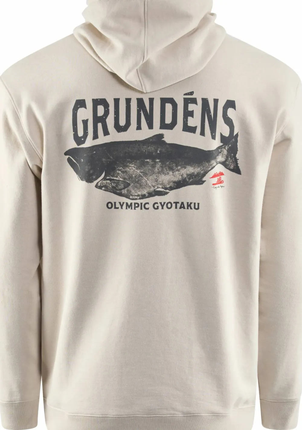 Grundéns Men's Gyotaku Hoodie Bone Heather Chinook Clearance