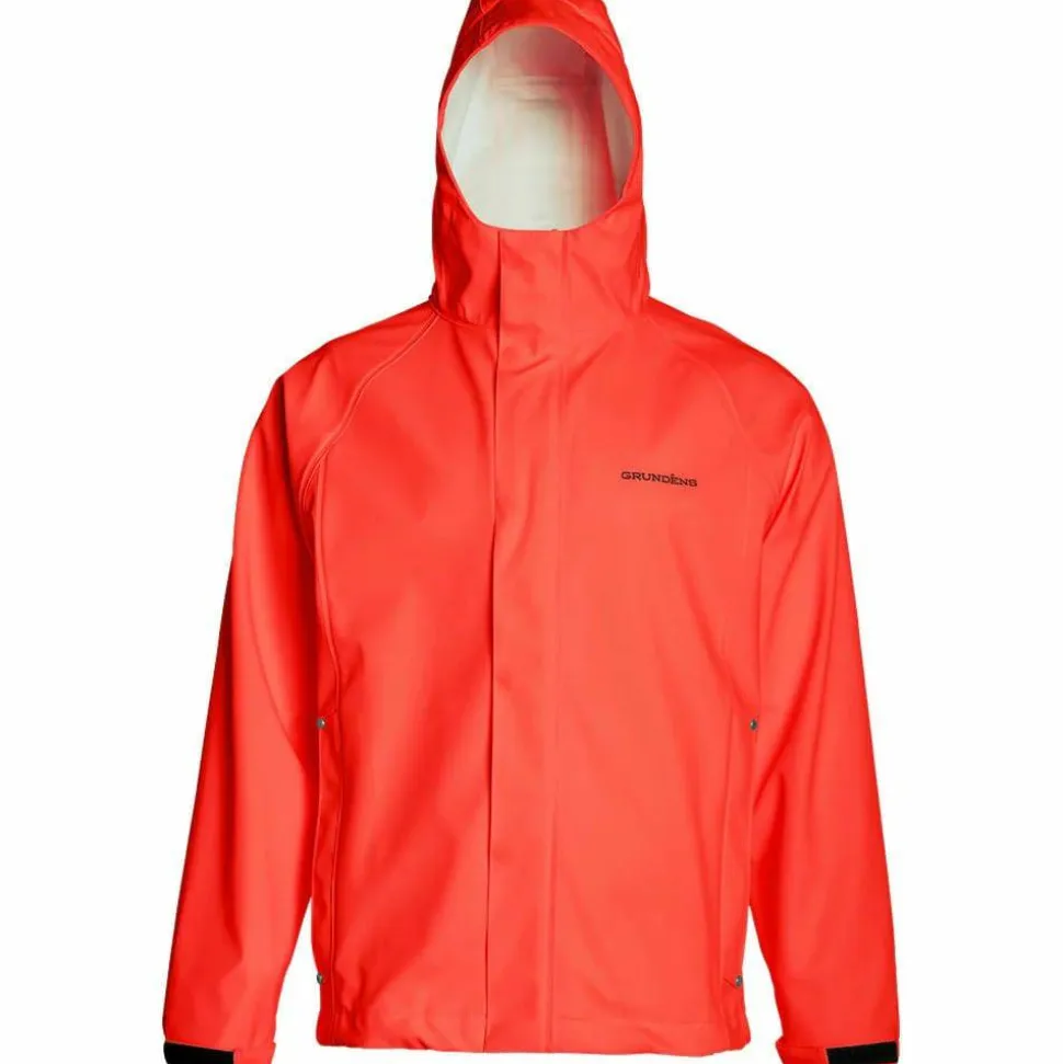 Grundéns Men's Neptune 319 Hooded Jacket Orange