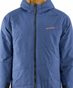 Grundéns Men's Turbulence Insulated Hoodie Navy Strength
