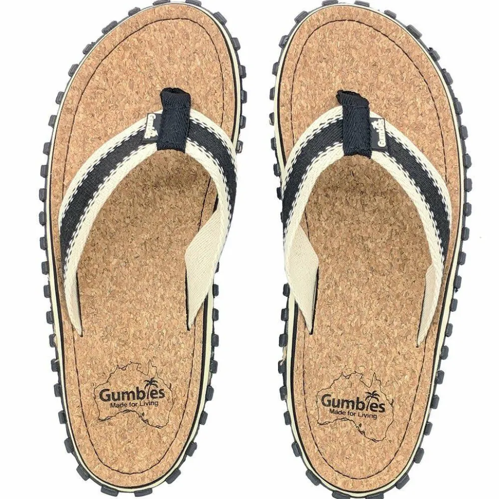 Gumbies Unisex Corker Flipflop Black Online