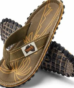 Gumbies Unisex Islander Palm Leaf Khaki