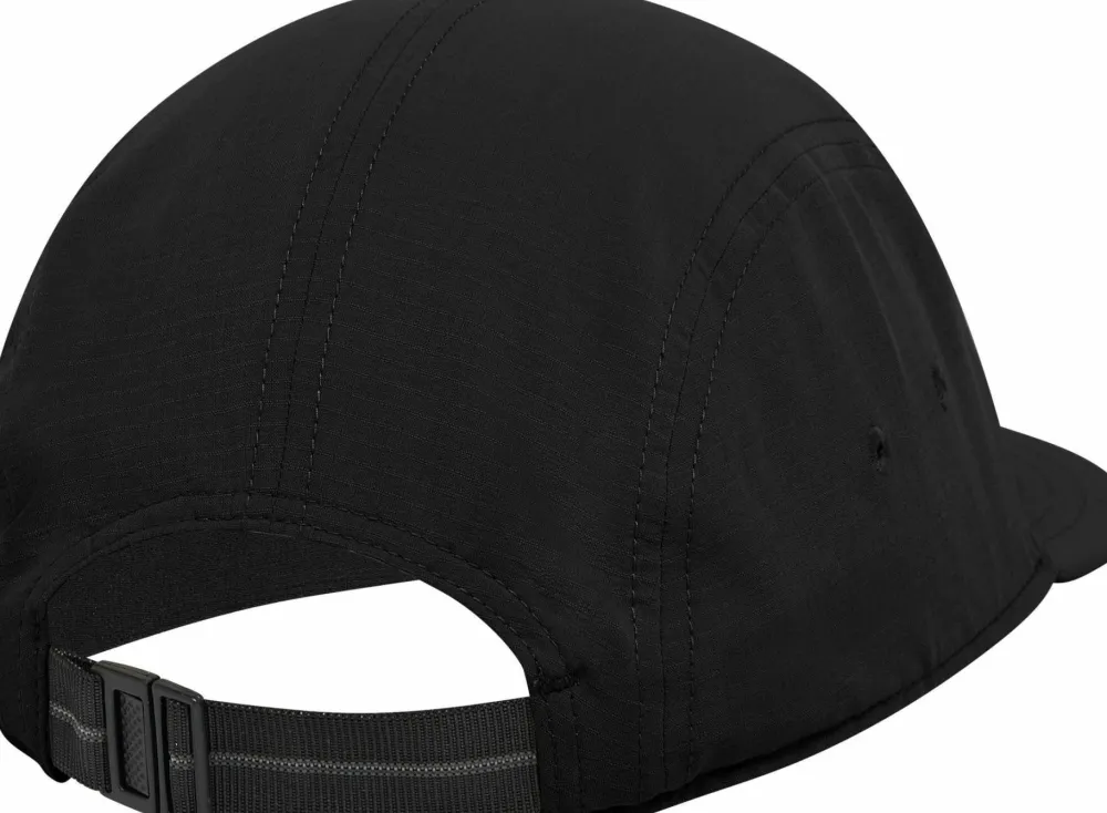 Haglöfs Brand Five Panel Cap True Black Solid Clearance
