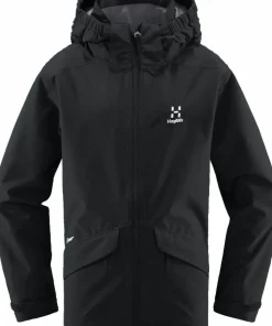 Haglöfs Juniors' Mila Jacket True Black