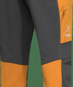 Haglöfs Juniors' Rugged Pant Desert Yellow/Magnetite