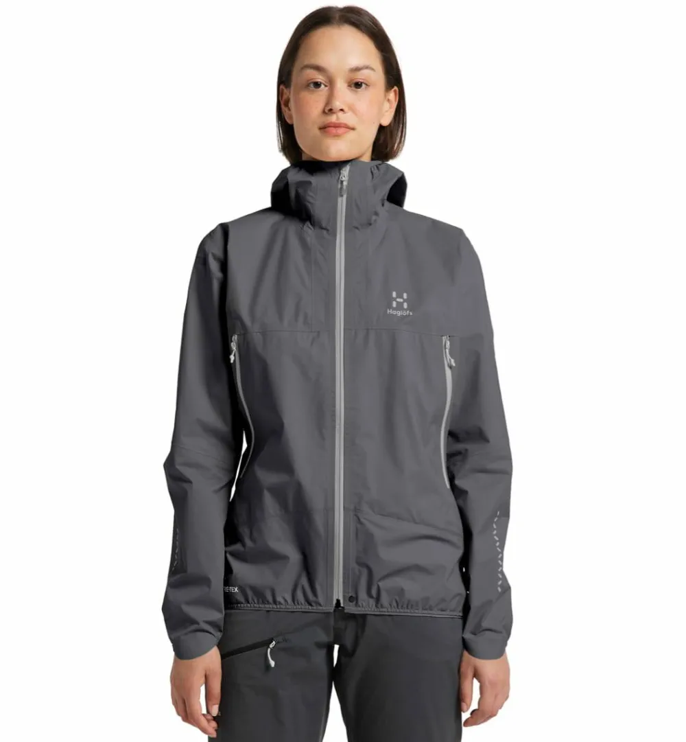 Haglöfs L.I.M Gore-Tex Jacket Women Magnetite Outlet