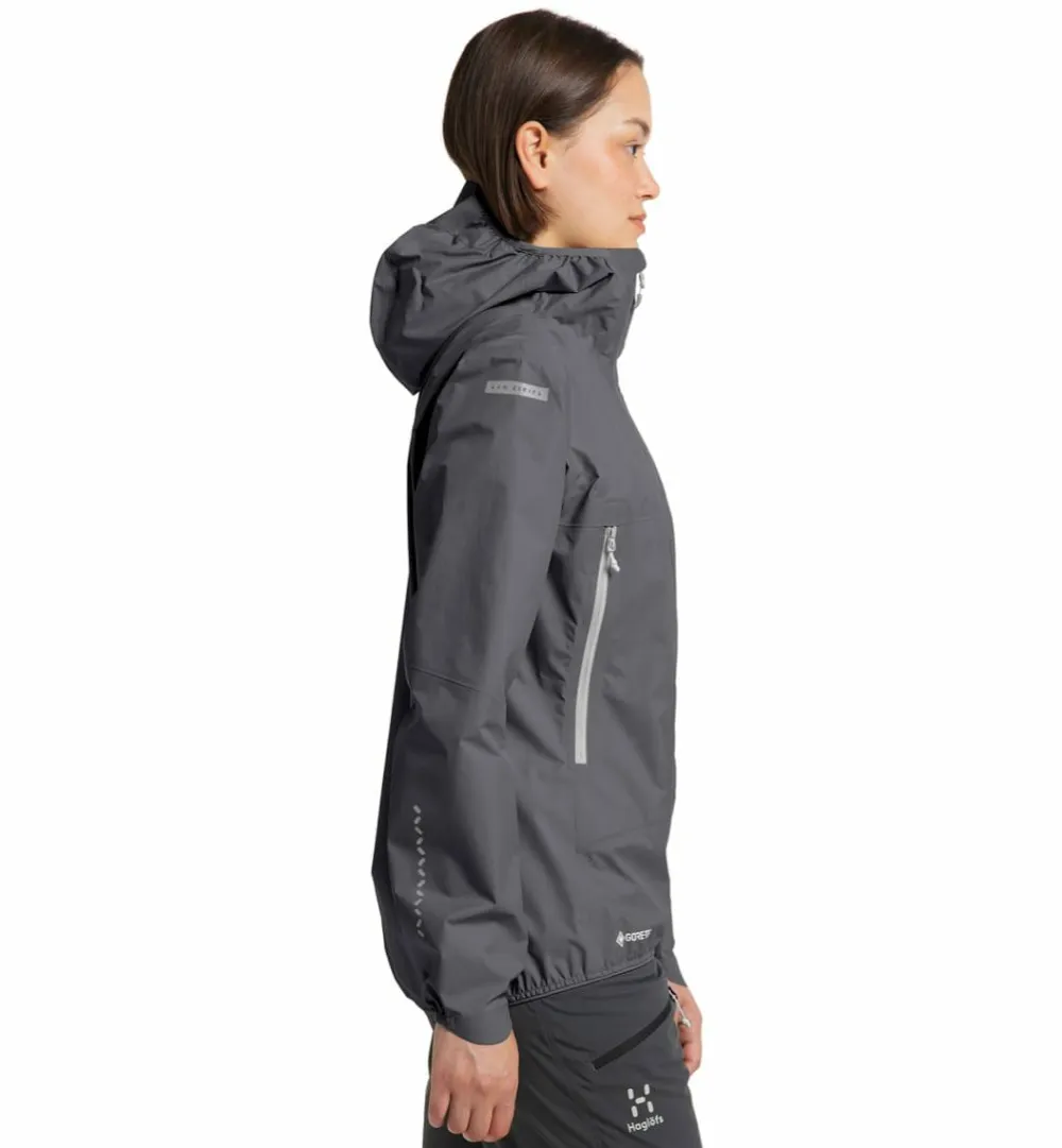 Haglöfs L.I.M Gore-Tex Jacket Women Magnetite Outlet