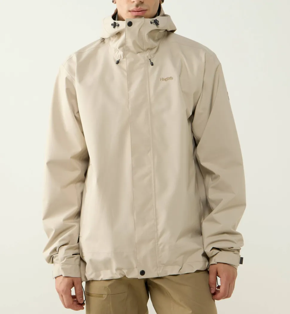 Haglöfs Men's Breeze Proof Jacket Chalk Beige
