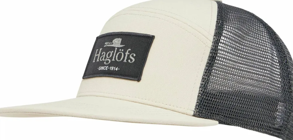 Haglöfs Men's Trucker Cap Chalk Beige/Magnetite Sale