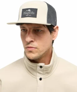 Haglöfs Men's Trucker Cap Chalk Beige/Magnetite Sale