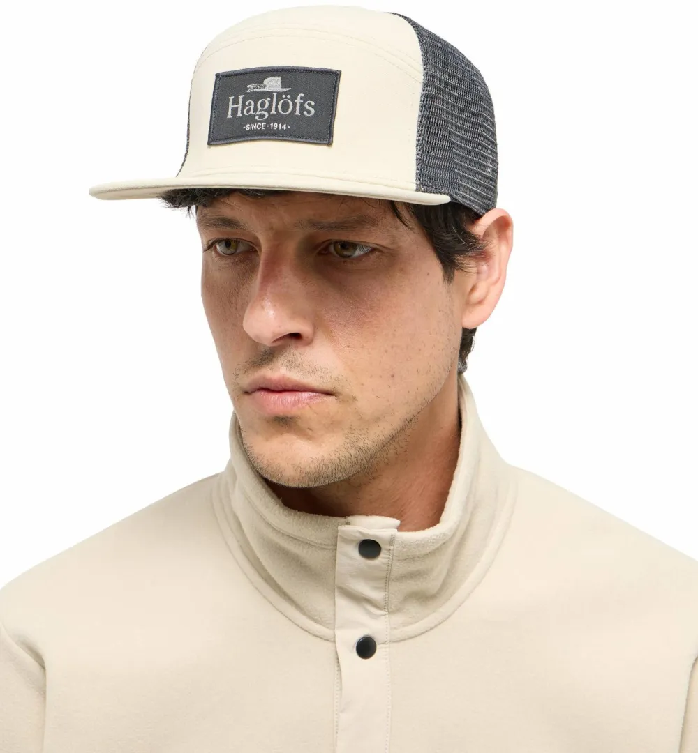Haglöfs Men's Trucker Cap Chalk Beige/Magnetite Sale