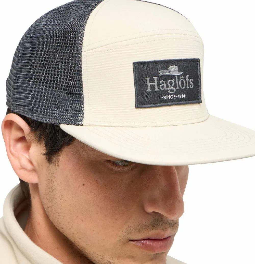 Haglöfs Men's Trucker Cap Chalk Beige/Magnetite Sale