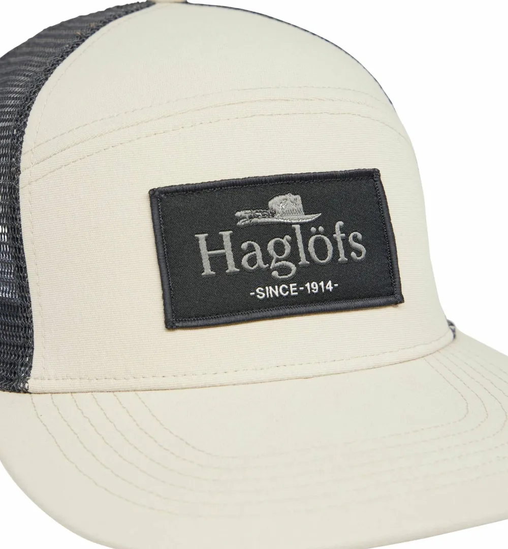 Haglöfs Men's Trucker Cap Chalk Beige/Magnetite Sale