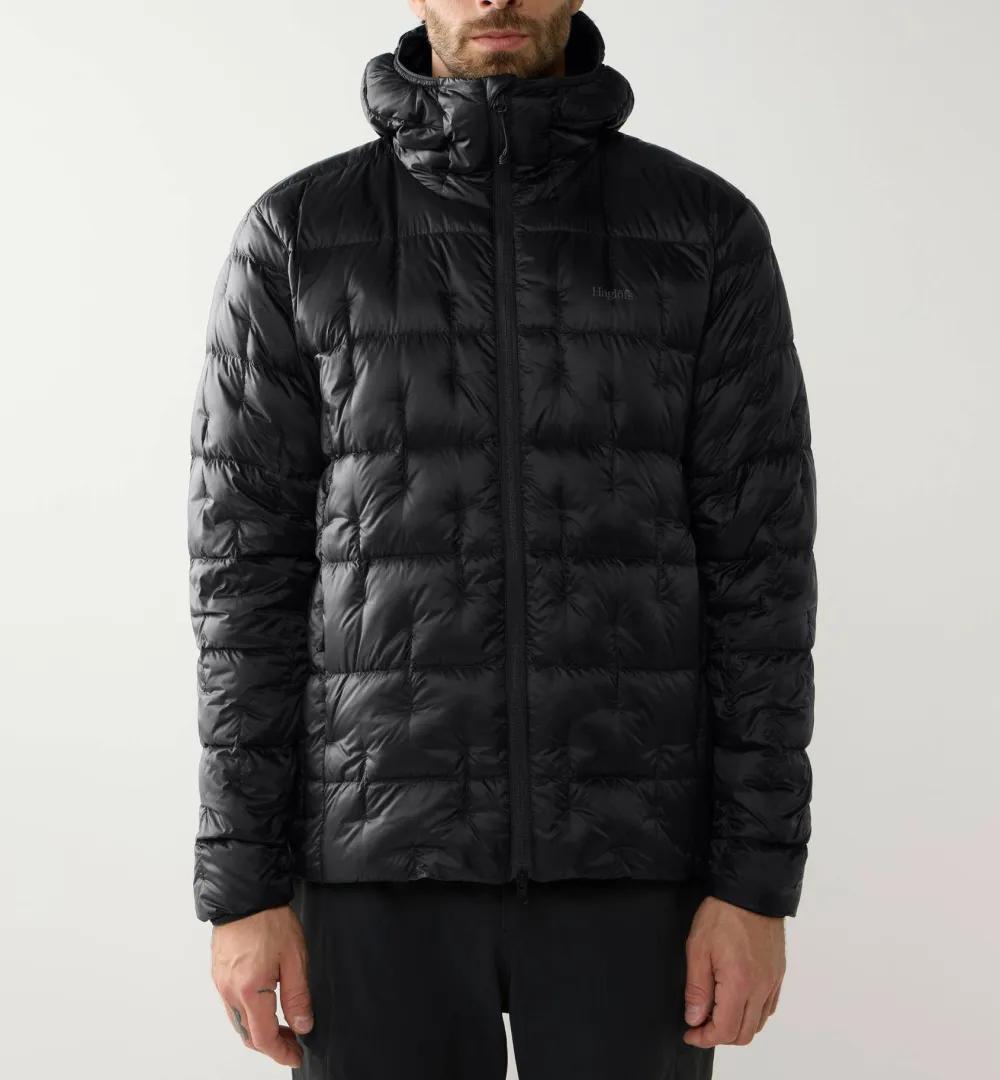 New Men's Hede Down Hood Herrjackor